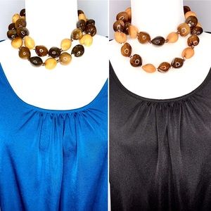 Women’s Banana Republic Black/Blue Tank Top-M